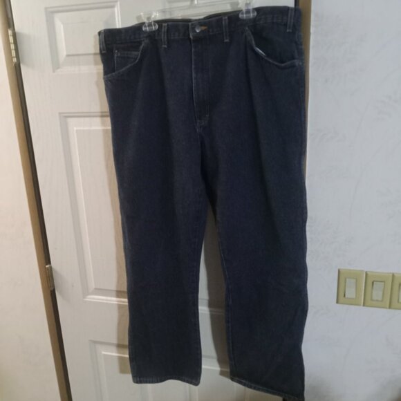 DICKIES MEN'S 5 POCKET WORK JEAN 9393RNB Size 44x30 - Picture 2 of 6